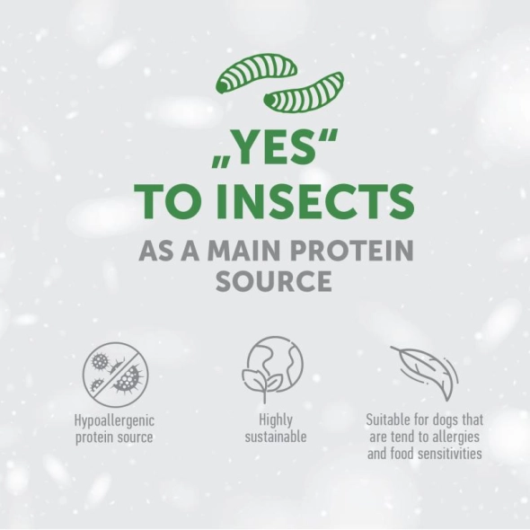 Nature's Protection Superior care White Dogs Grain Free Daily Oral Care with Insects Adult Alle raser, komplementært kornfritt fôr – snacks for munnhygiene med insekter for voksne hunder av alle raser med hvit pels, 150 g - Bilde 4