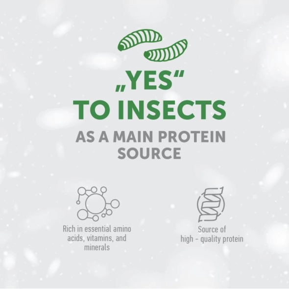 Nature's Protection Superior care White Dogs Grain Free Daily Oral Care with Insects Adult Alle raser, komplementært kornfritt fôr – snacks for munnhygiene med insekter for voksne hunder av alle raser med hvit pels, 150 g - Bilde 3