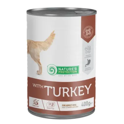 Nature’s Protection – Sensitive Turkey komplett, 400 g