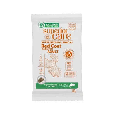 NP Superior Care Red Coat Hypoallergenic Oral Care with Salmon Adult 150 g