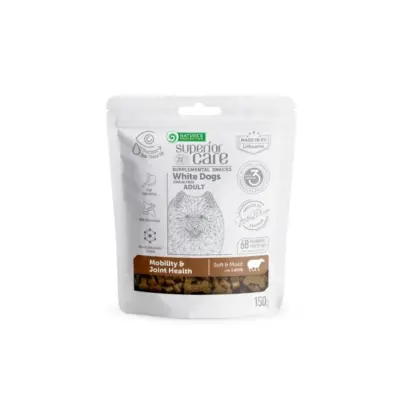 NP Superior Care White Dogs Mobilitet og leddhelse med lam Adult 150 g
