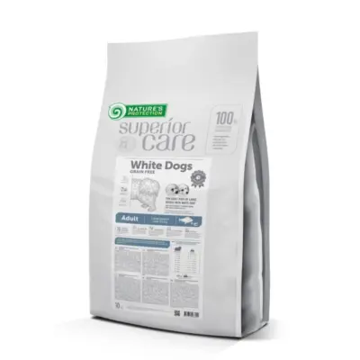 NP Superior Care White Dogs Hvit fisk 10 kg