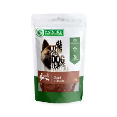 Nature’s Protection snack for hunder med andebrystkjøtt, 75 g