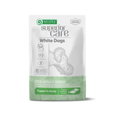 Nature’s Protection Superior Care White Dogs – tunfisk og havabbor