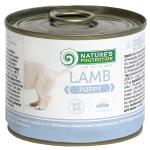 NATURE'S PROTECTION Puppy Lamb Hermetikk til valper, 200 g