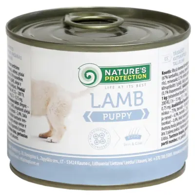 Nature’s Protection Puppy Lamb Hermetikk til valper