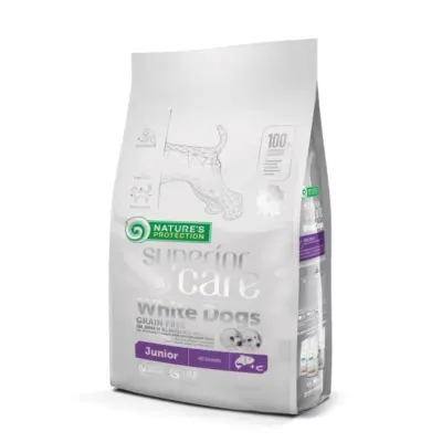 NP Superior Care White Dogs Salmon Junior 1.5 kg