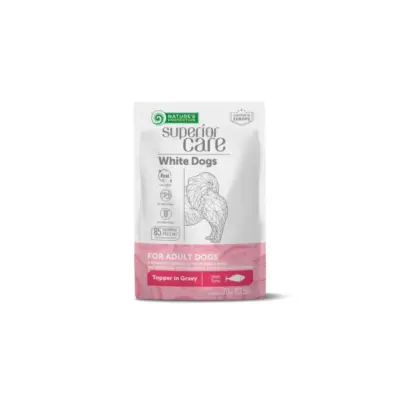 NP Superior Care Hvite hunder tunfisk og laks suppe, 140 ml