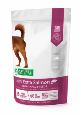 Nature’s Protection Mini ekstra Laks Voksen liten hunderase, 2 kg