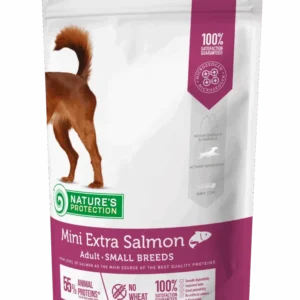 Nature's Protection Mini ekstra Laks Voksen liten hunderase, 2 kg
