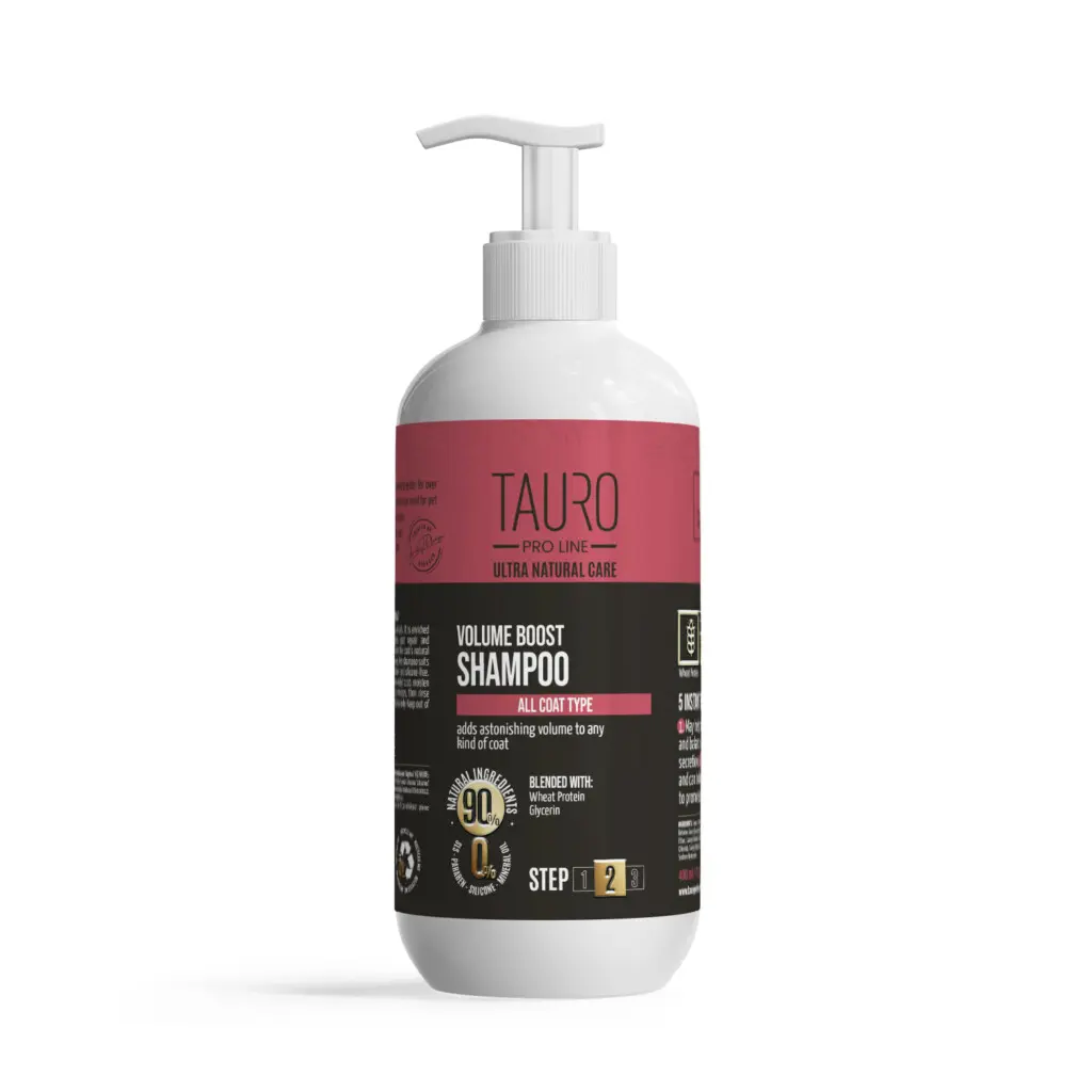 Ultra Natural Care volumgivende sjampo for hunder og katter, 400ml