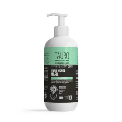 Ultra Natural Care For White & Light Coat Intense Hydrate for cats & dogs, 400ml