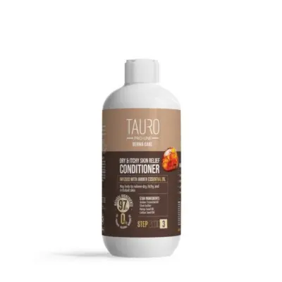 TAURO PRO LINE Derma Care Dry & Itchy Skin Relief balsam for hunder og katter, 400ml