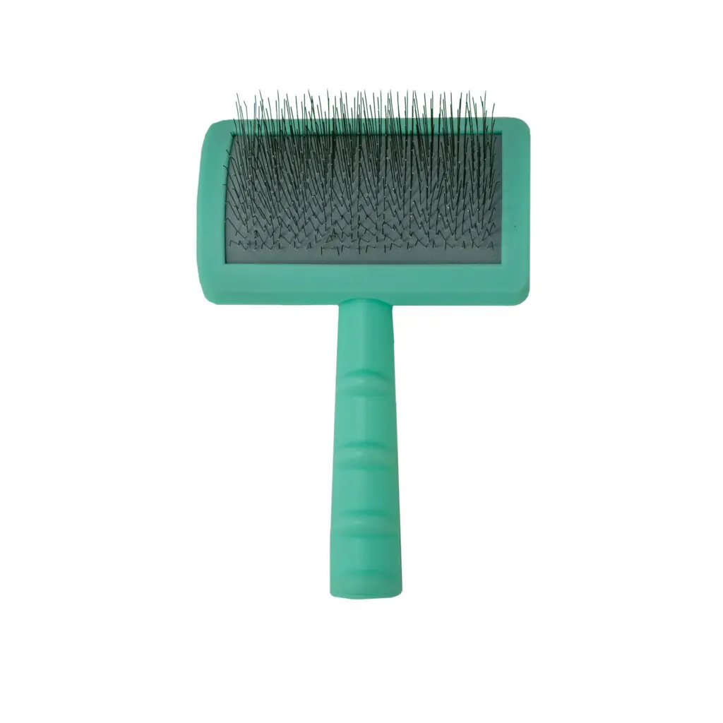 TAURO PRO LINE Classic Brush børste for hunder og katter, mintgrønn