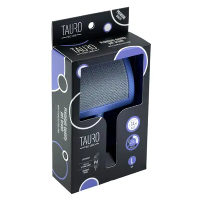 TAURO PRO LINE ROYAL børste i plast, lilla, stor 17,5 x 10,6 x 6,2 cm