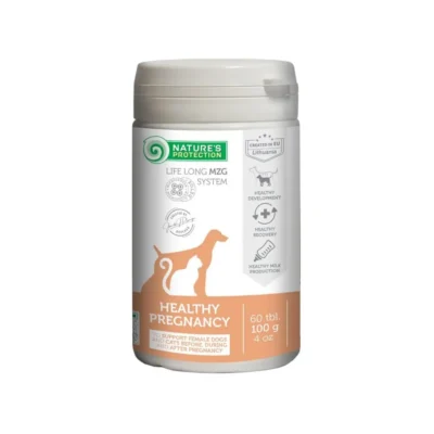 Nature’s Protection Healthy Pregnancy tilskuddsfôr til drektige tisper, 60 tabletter