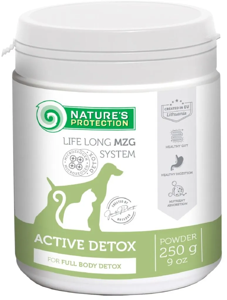 Nature’s Protection Active Detox tilskuddsfôr til hund og katt