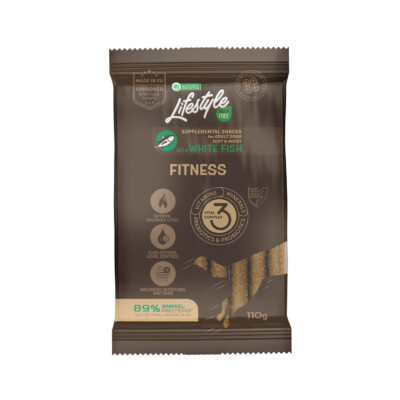 Nature’s Protection Lifestyle Fitness kornfri snacks med hvit fisk, 110 g