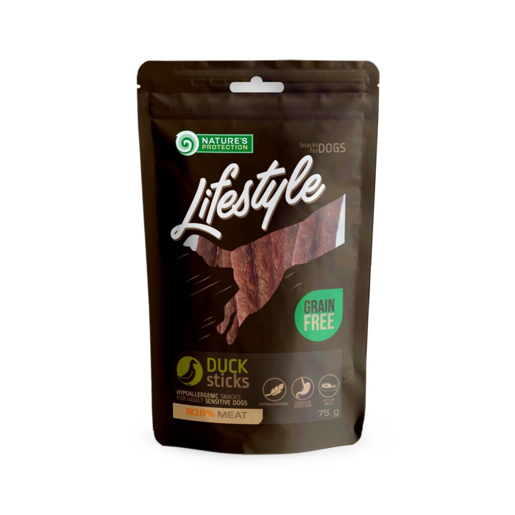 Nature’s Protection Lifestyle snacks for hunder, andepinner, 75 g